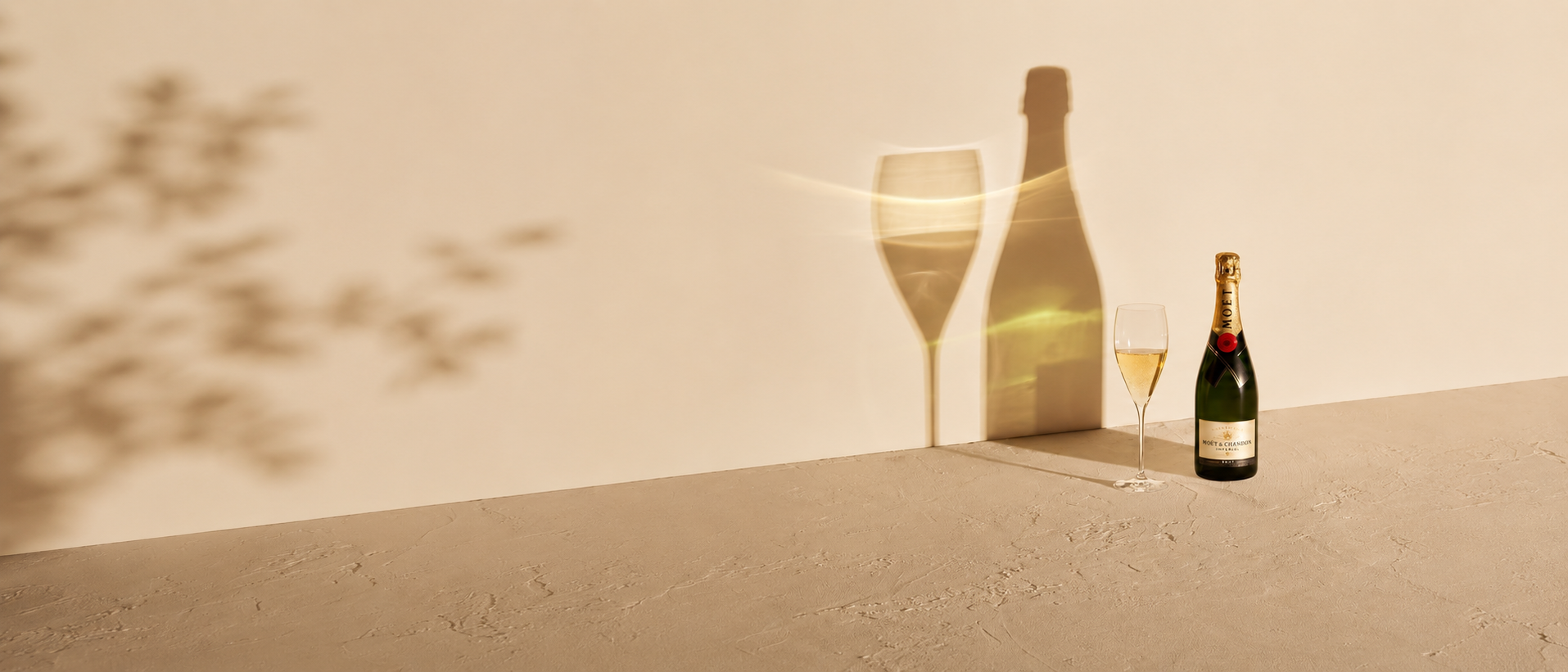 Glassware styled for a relaxed table setting