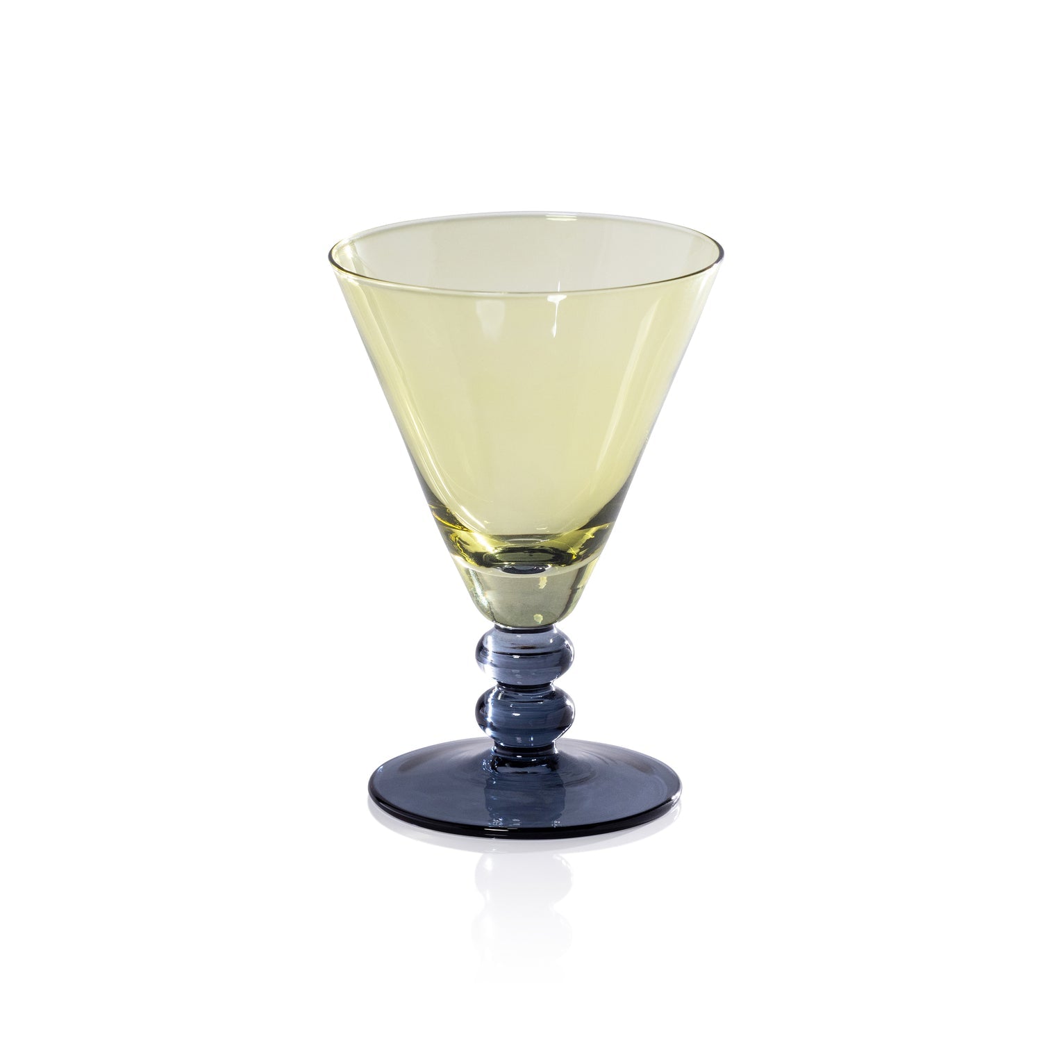Two-Tone Vintage Cocktail Glass